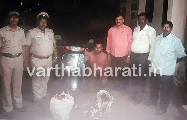 ಅಕ್ರಮ ಮದ್ಯ ಮಾರಾಟ: ಓರ್ವನ ಸೆರೆ